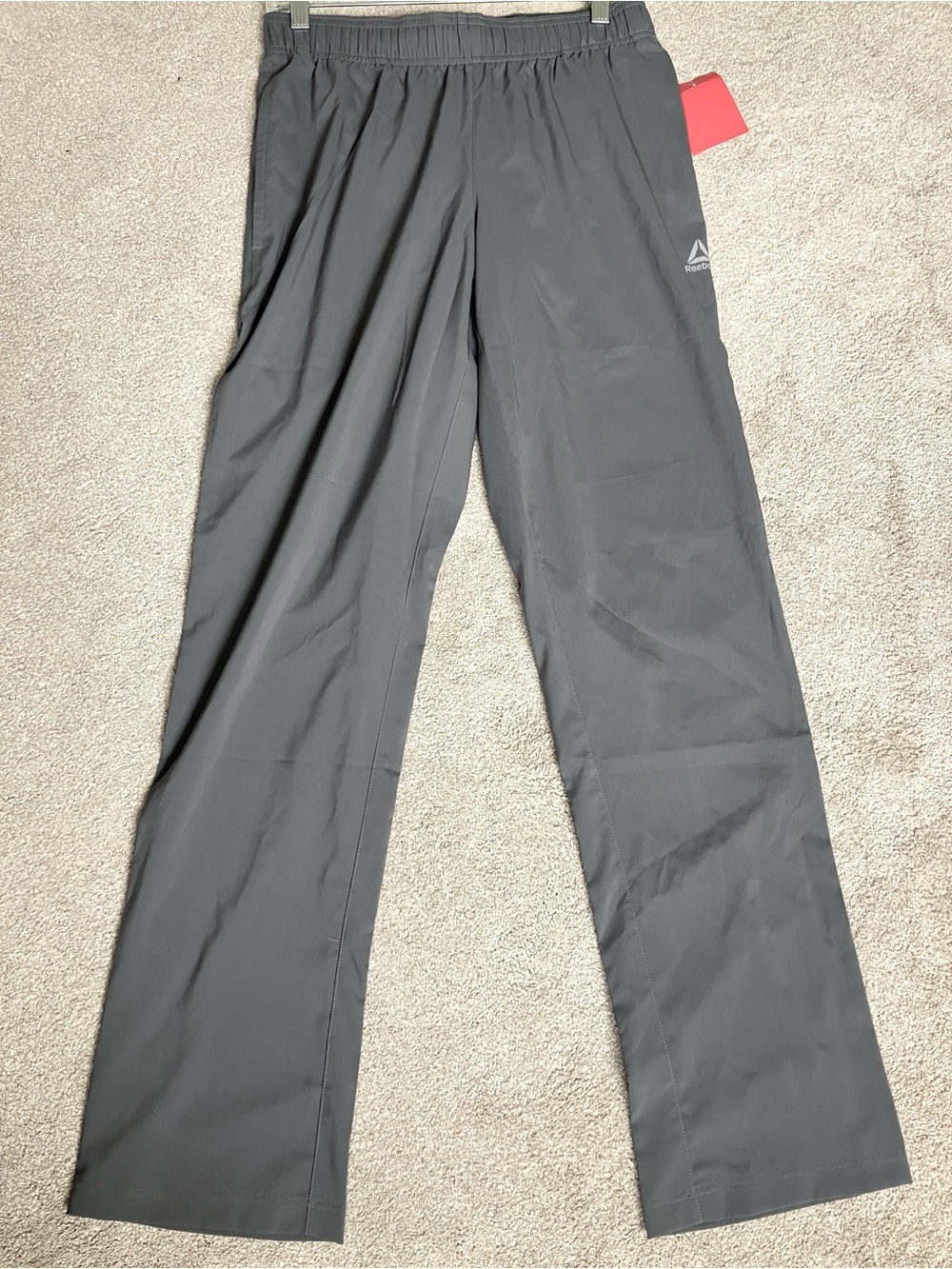 NWT Reebok Dark Gray Lightweight Pants